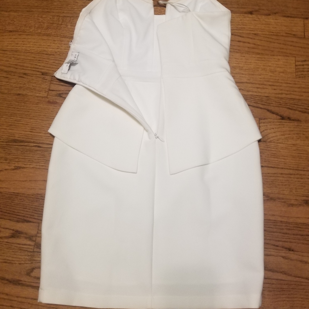 Adelyn Rae off white strapless mini dress - Picture 7 of 13